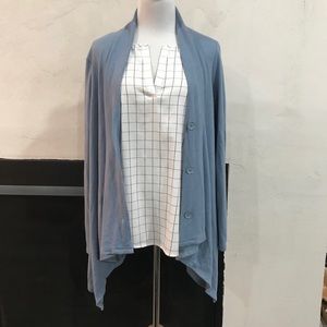Talbots blue cardigan size L